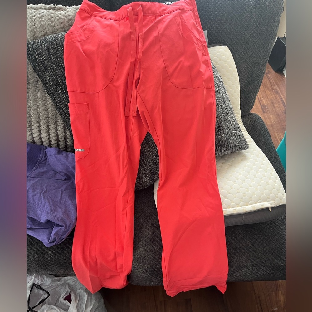 Peach Scrub Pants